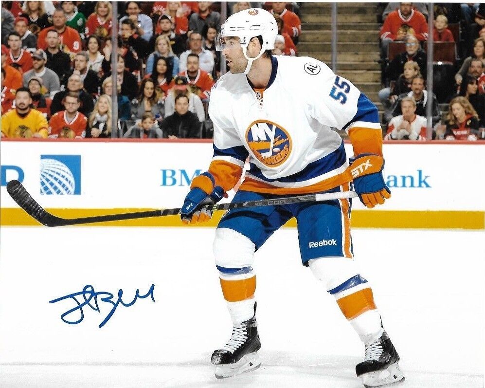 New York Islanders Johnny Boychuk Signed Autographed 8x10 Photo Poster painting COA