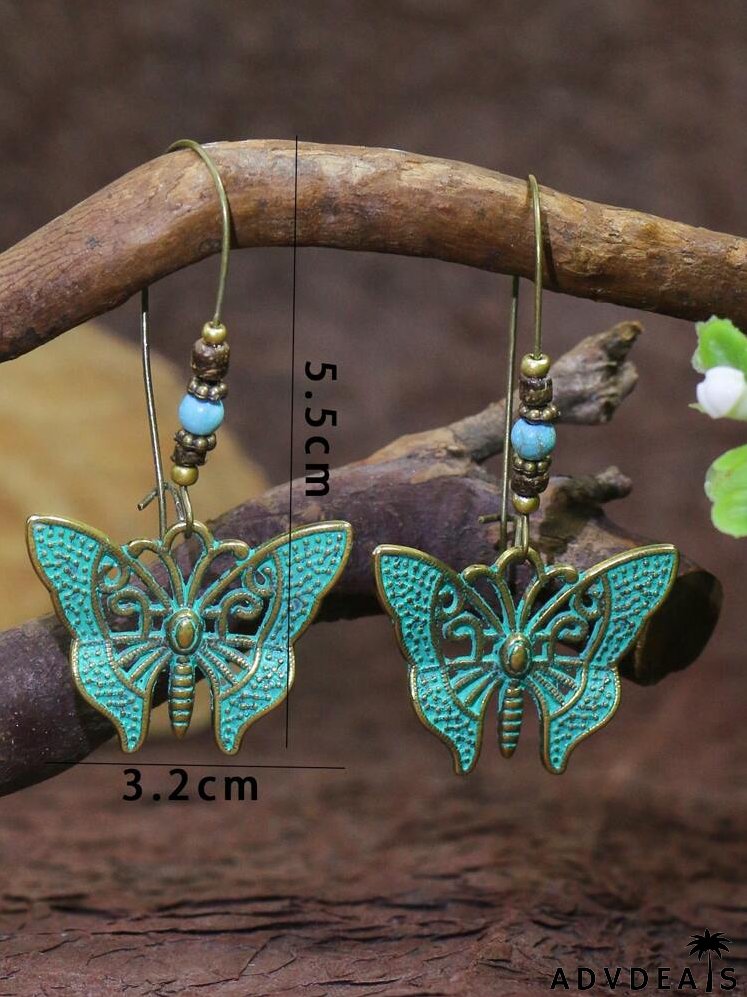 Butterfly Charm Earrings