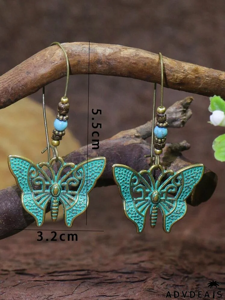 Butterfly Charm Earrings