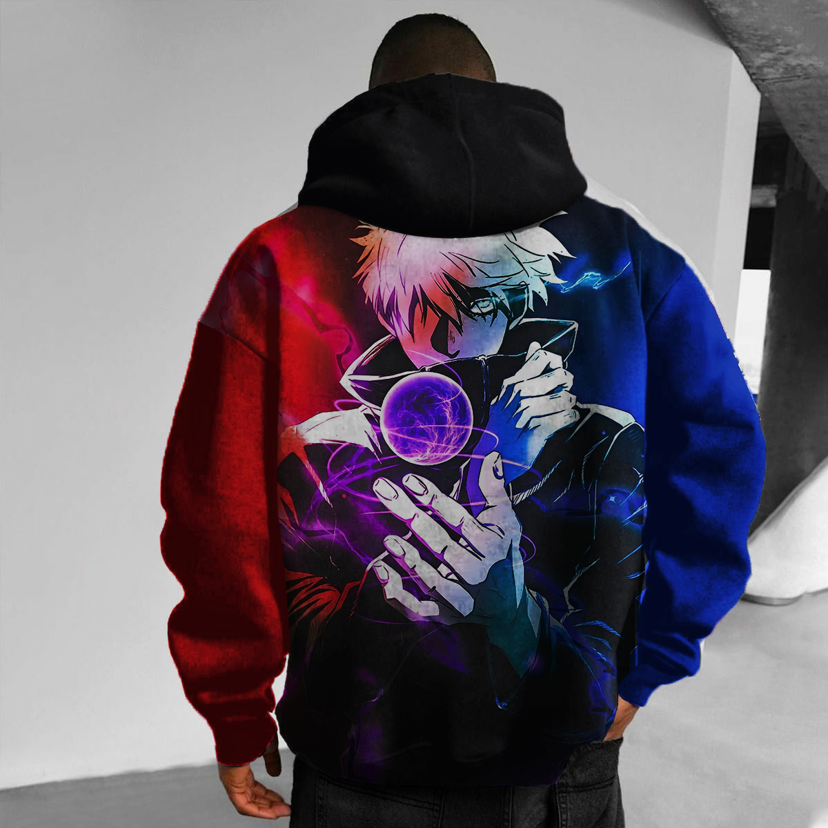 The Character "Satoru Gojo" In Jujutsu Kaisen Hoodie