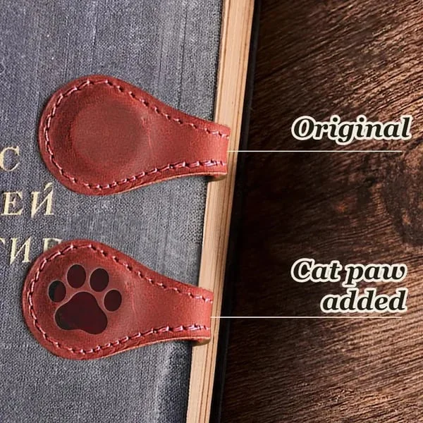 TimelessMark - LAST DAY SALE 75% OFF - Personalized Magnetic Leather Bookmark
