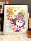 Chibi Straw Hat Crew & Jaguar D. Saul Decorative Painting - ONE PIECE - Xingkong Studio