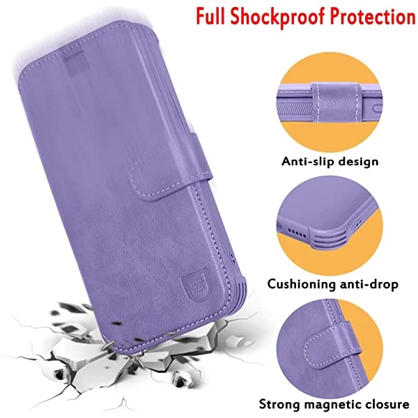 VANAVAGY iPhone SE 2022/iPhone SE 2020 Wallet /iPhone 8/iPhone 7 Wallet Case 4.7 inch