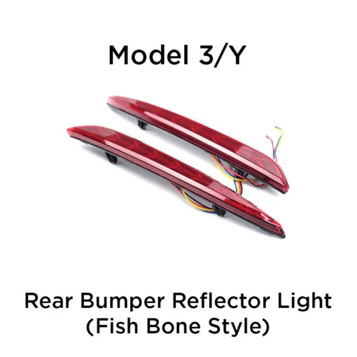 Model 3/Y Rear Bumper Sequential LED Turn Indicators/Brake Lights