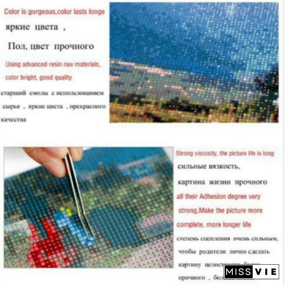 5d Diamond Painting Christmas Party DIY Diamond Embroidery Santa Claus Full Square Drill Cartoon Picture of Rhinestone Painting