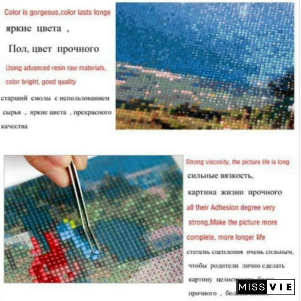 5d Diamond Painting Christmas Party DIY Diamond Embroidery Santa Claus Full Square Drill Cartoon Picture of Rhinestone Painting