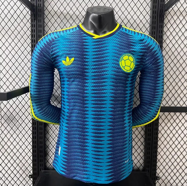 26 Colombian Away Long Sleeve - Player Edition