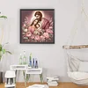 Religiöse Jesus Maria - speziell geformtes Diamantgemälde - 40*40cm