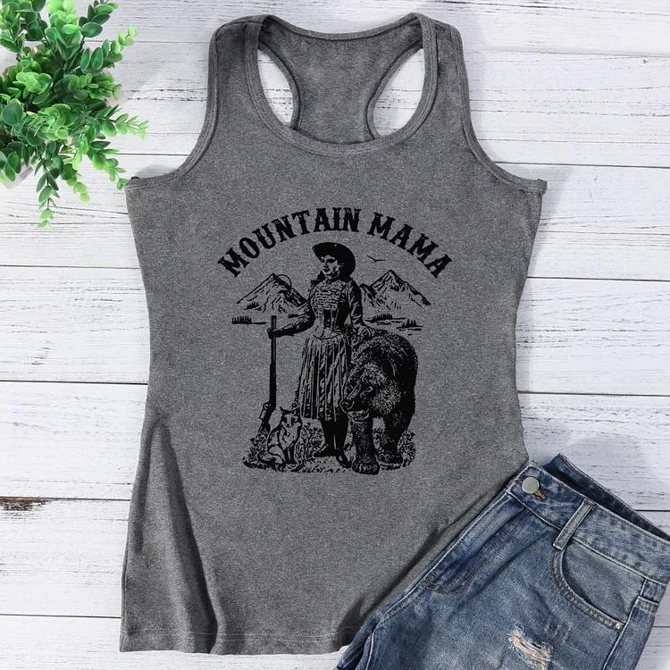 Mountain Mama Vest Top-Annaletters
