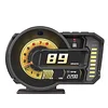 New A590 HUD Full LCD OBD+GPS Instrument Panel Modification Gauge RPM Voltage Oi Pressure Turbo Meter