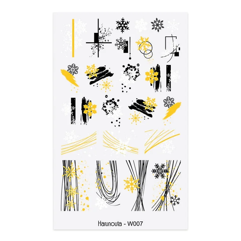 1 Sheet Nail Art 3D Nail Sticker Butterfly Colorful Nail Decals Fairy Tales Nail Transfer Decals Nail Decorations DIY Design