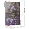 Vase 5d DIY runder Vollbohrer Dimond Gemälde Kit für Zuhause Wanddekoration 40x60cm