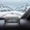 Tire Pressures Monitoring System with 4 Sensors Real-Time Pressure Monitor with Solar Charge and USB LCD Display for Cars SUVs Trailer & Light Trucks (External)