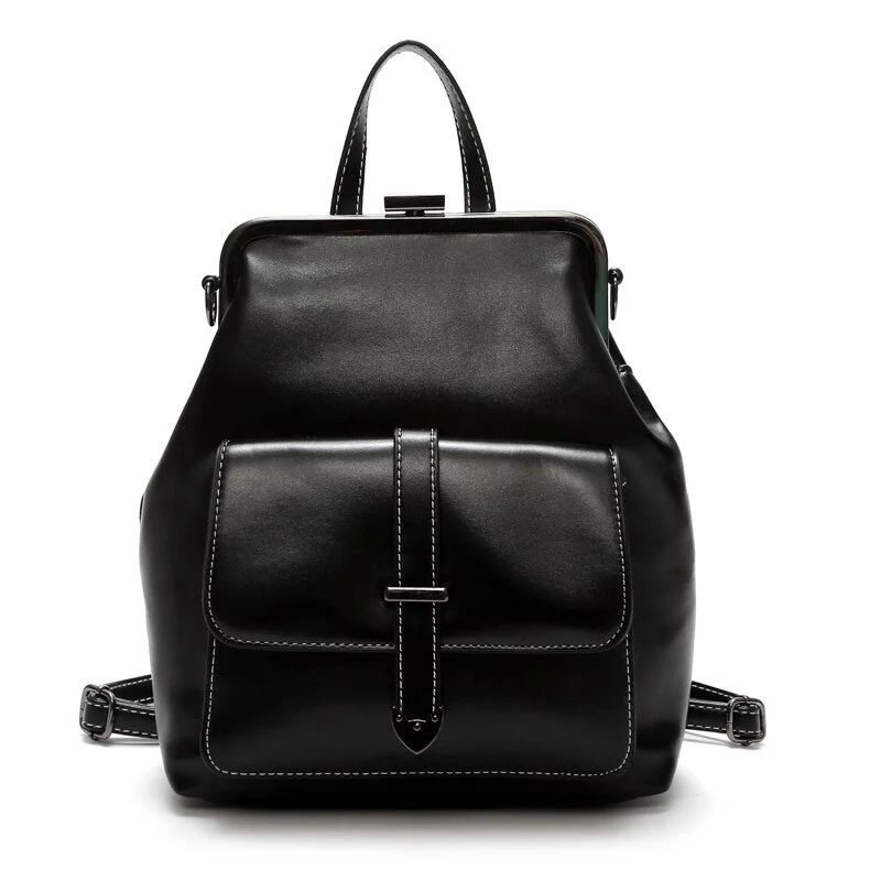 New Women Backpack High Quality Leather Backpack Fashion Travel Backpack Shoulder Bags School Bags Back Pack Mochila Feminina
