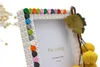 Harvest DIY Building Block Photo Frame Kit,Creative Handmade Assembled Photo Frame Handmade Craft Gift Home Tabletop Display Decor