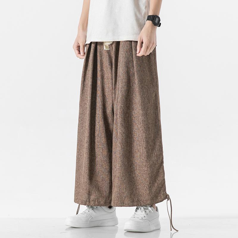 Men Pants Fashion – Big Size Man Linen Pants Work Wear Trousers For Men Clothing Harem Linen Pants Men Fashion Summer Workwear Streetwear 2024 New | Gamintor