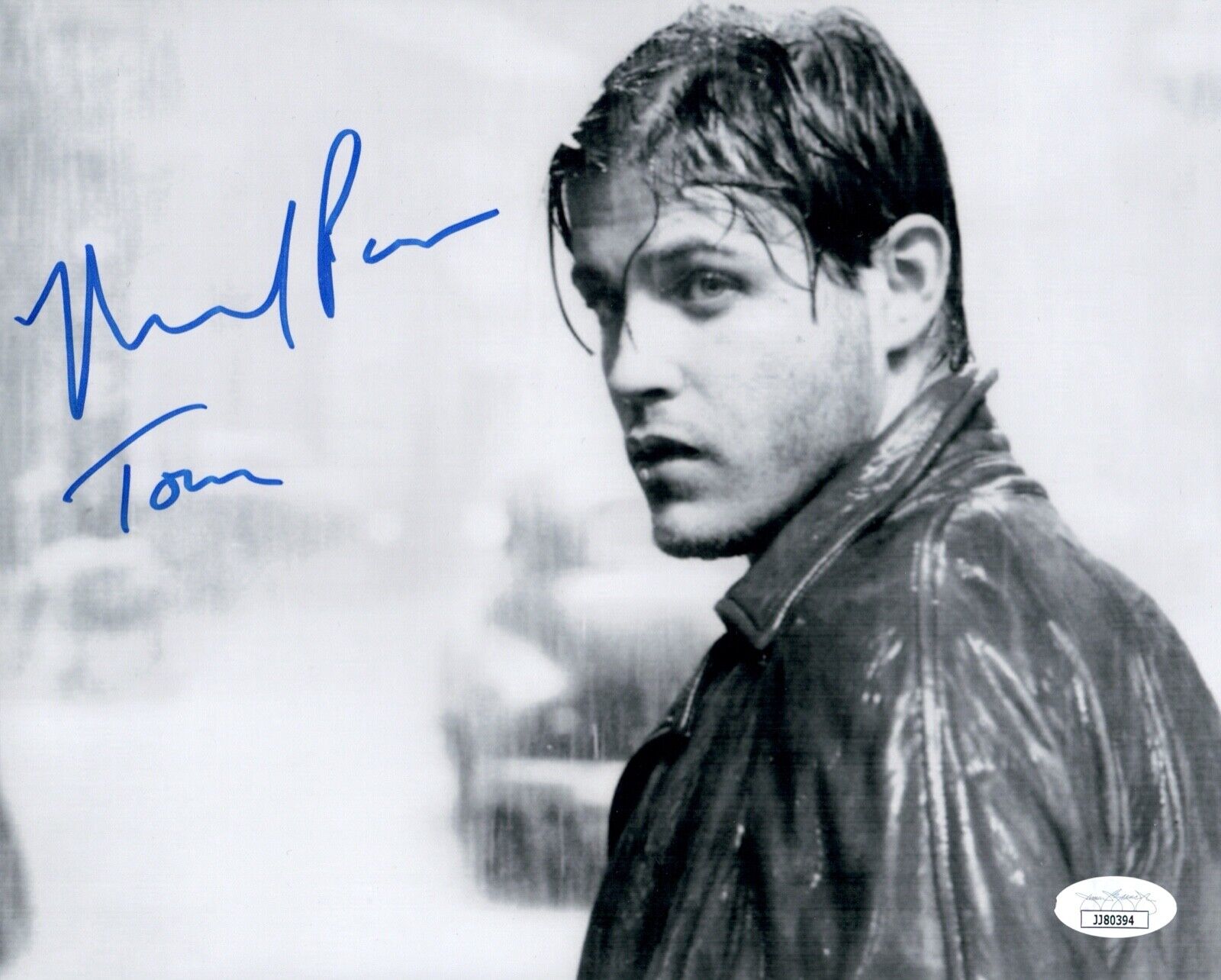 MICHAEL PARé Signed 8x10 STREETS OF FIRE Photo Poster painting PARE Autograph JSA COA Cert