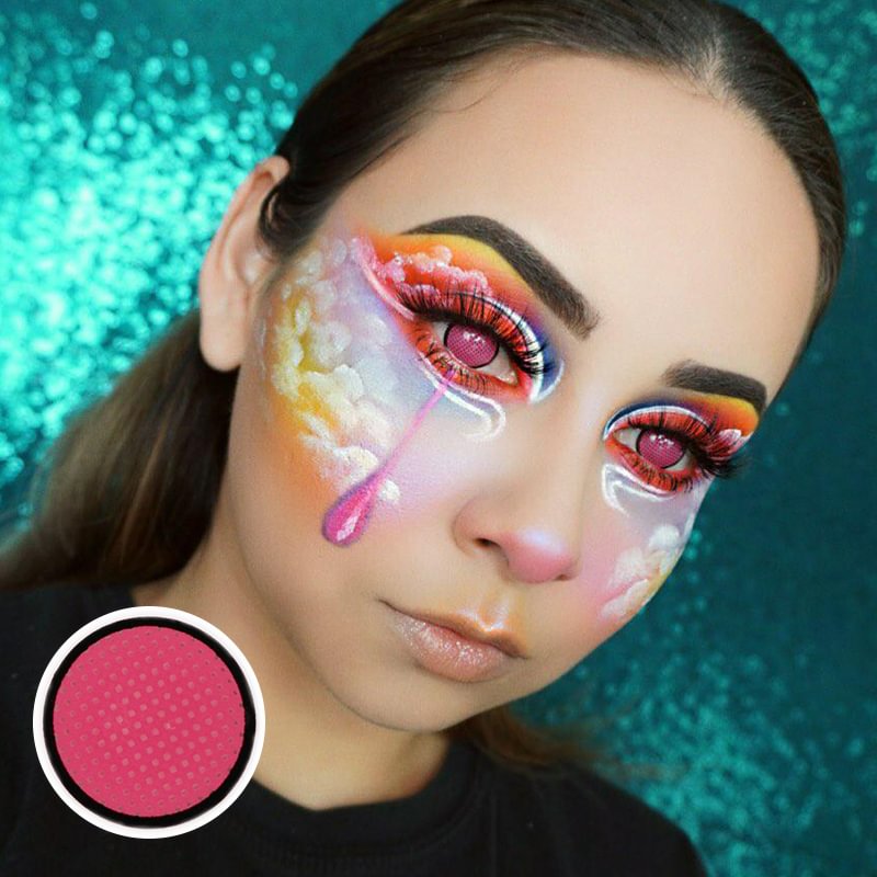 Rose Mesh Halloween Contact Lense