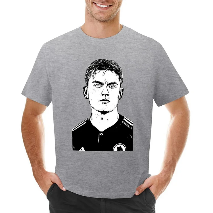Paulo Dybala Soccer Culture Portrait Inspired T-shirt