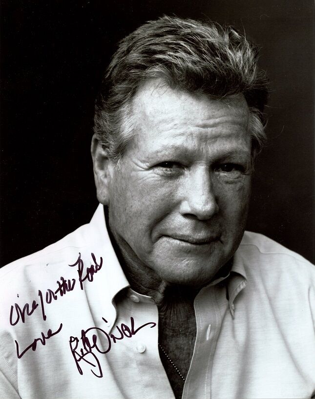 Handsome RYAN O'NEAL Signed Photo Poster painting