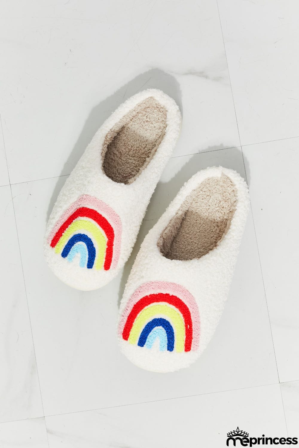 MMShoes Rainbow Plush Slipper