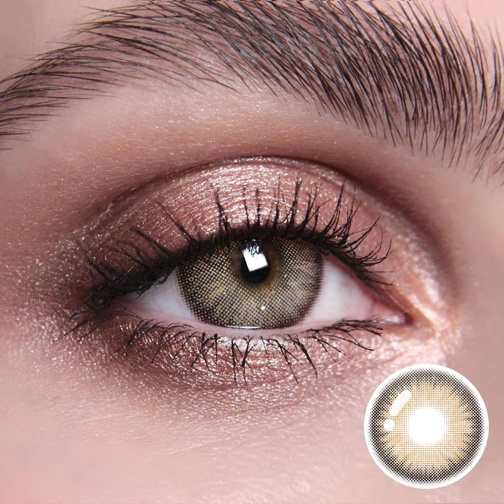 Ginger Brown Contact Lenses(12 months wear)