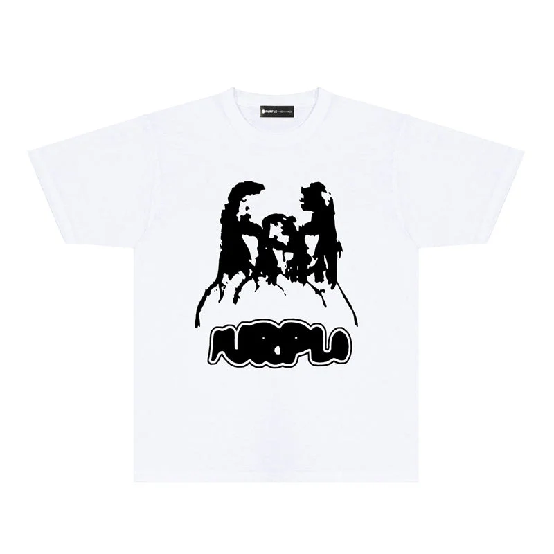 Purple fashion T-shirt