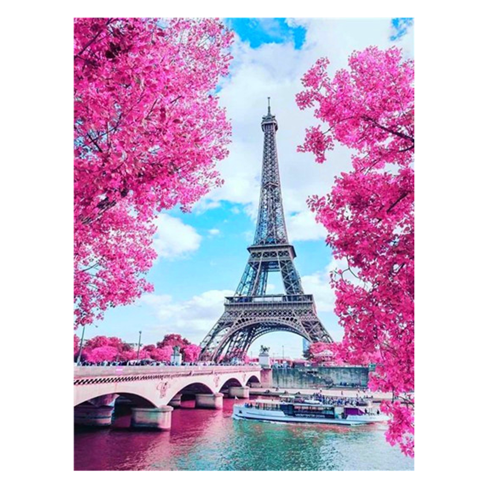 

40*50CM - Square Drill Diamond Painting - Eiffel Tower, 501 Original