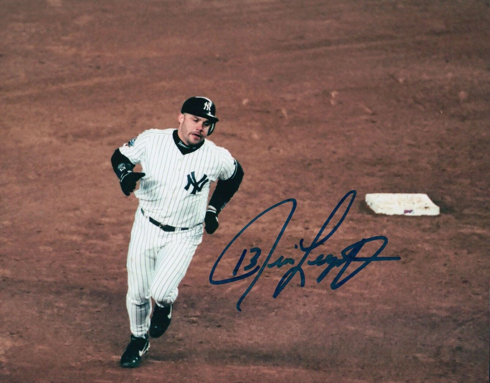 Jim Leyritz Signed Autographed 8X10 Photo Poster painting NY Yankees Home Run Trot w/COA