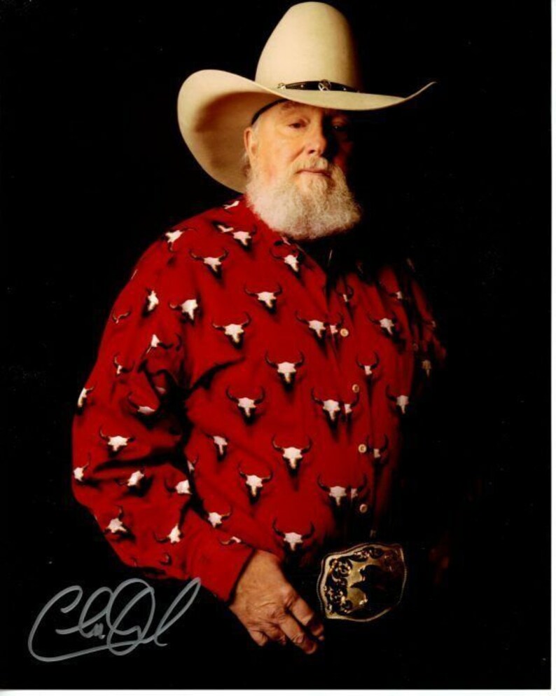 Charlie daniels signed autographed 8x10 Photo Poster painting