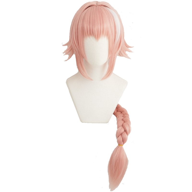 Fate Apocrypha Fa Rider Astolfo Pink Wig Cosplay Wigs