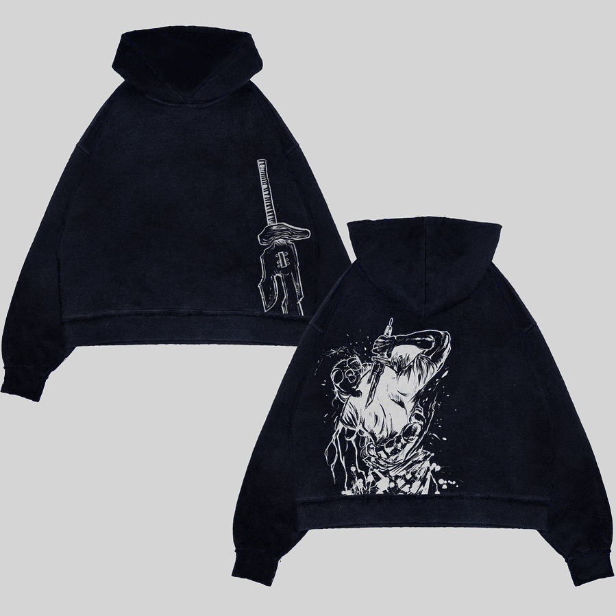 Vintage Washed Hoodie - JJK