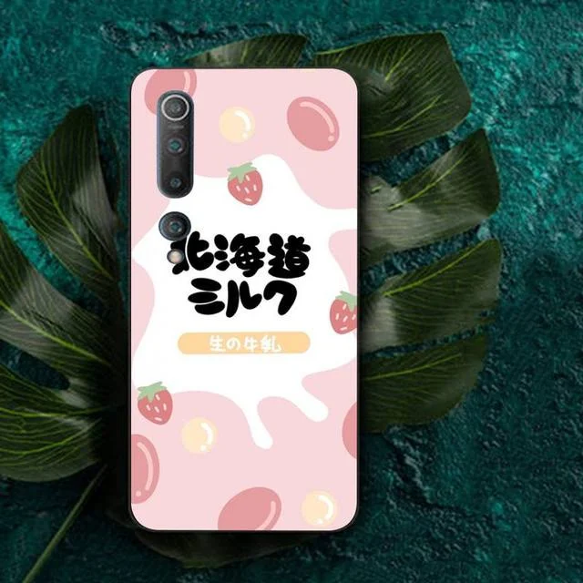 Android Xiaomi Kawaii Strawberry Milk Drink Bottle Phone Case BE045