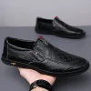 New style casual comfortable breathable non-slip leather shoes