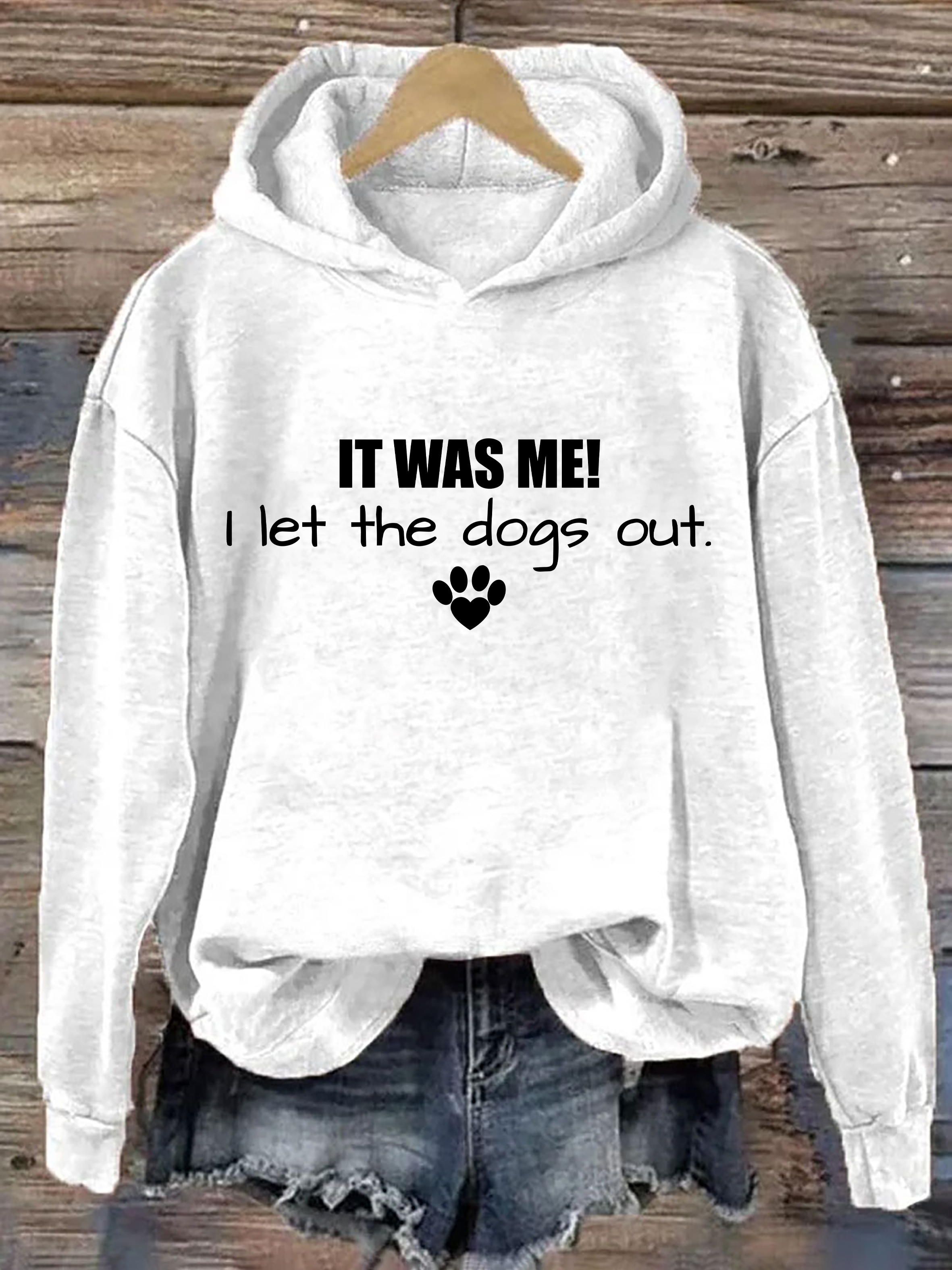 Let's Face It I Was Crazy Before The Dogs Sweatshirt