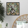 (40*40cm)Flower Koala - Full Round Drill Diamond Painting