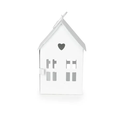 Small White Townhouse Lantern
