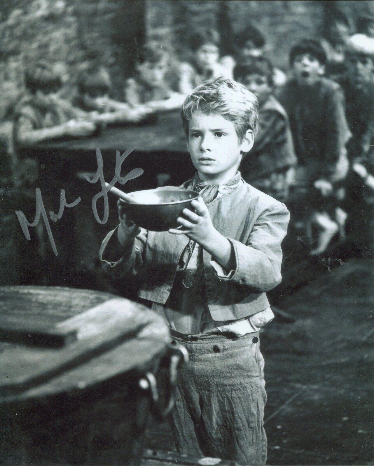 Actor MARK LESTER signed OLIVER! ‘more’ movie Photo Poster painting UACC DEALER