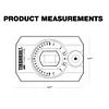 360&deg; High Precision Pocket Level Small Aluminum Alloy Anti-Fall Magnetic Measurement Level