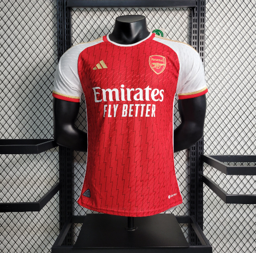 2023-2024 Arsenal Home Player Version Men's Football T-Shirt