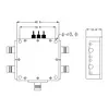 0.1-6GHz SP4T Switch 1 To 4 RF Switch All Four Microwave Electronic Switches