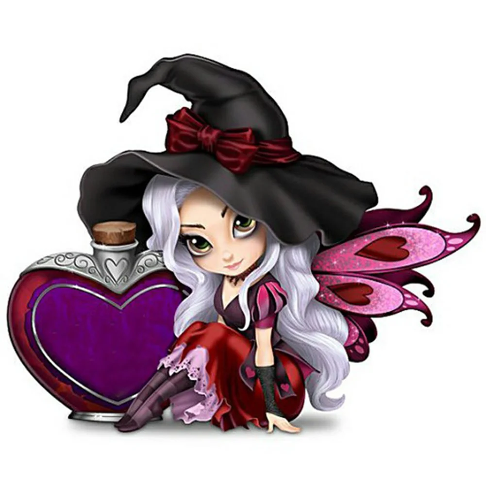 Diamond Painting - Full Round/Square Drill - Elf Girl(30*30 - 50*50cm)