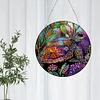 Buntglas Sonnenfänger Schildkröte - 5d DIY Handwerk Anhänger