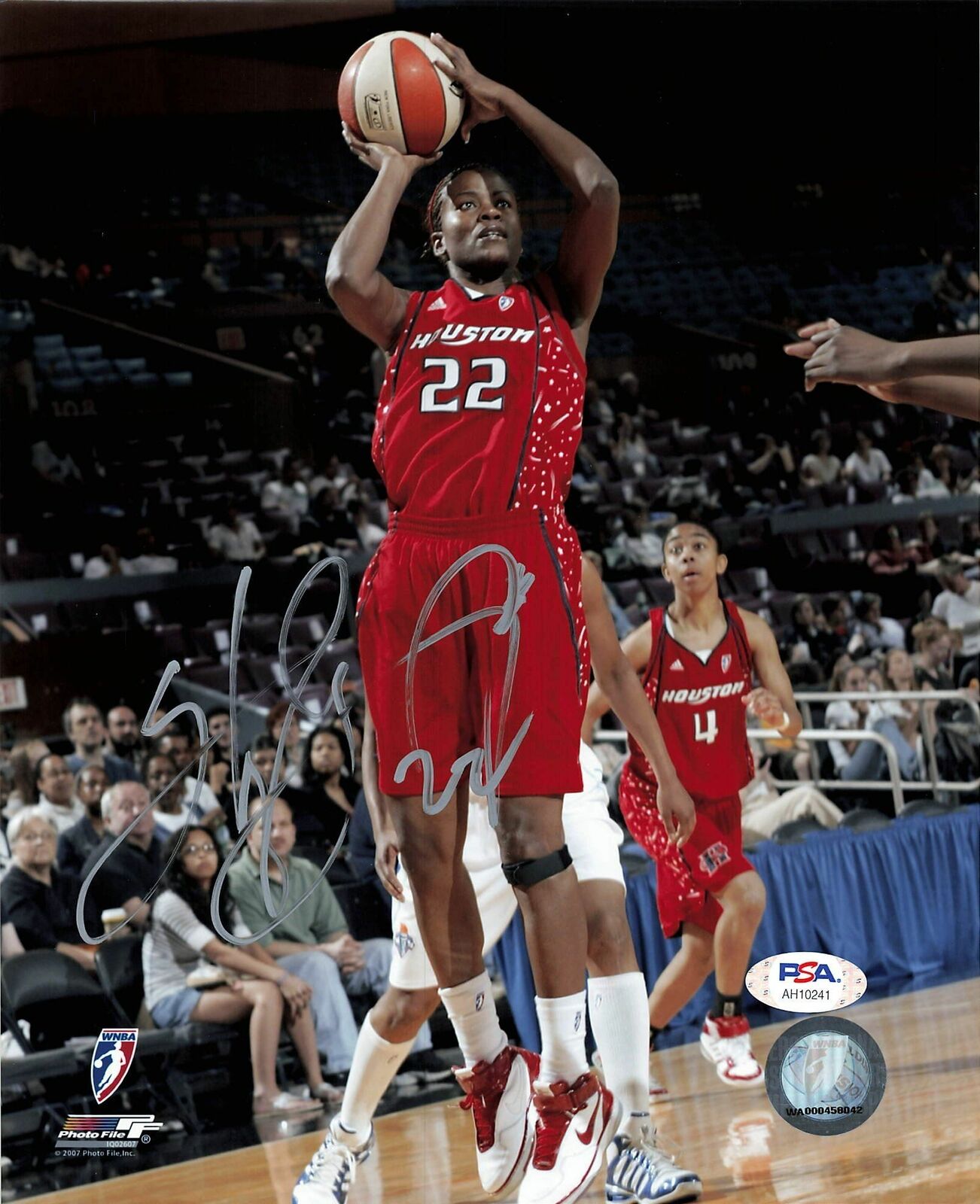 Sheryl Swoopes Signed 8x10 Photo Poster painting PSA/DNA Autographed Houston Comets