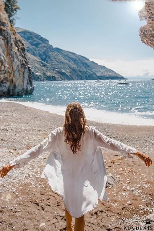 Hollow Button Cover Shirt Dress