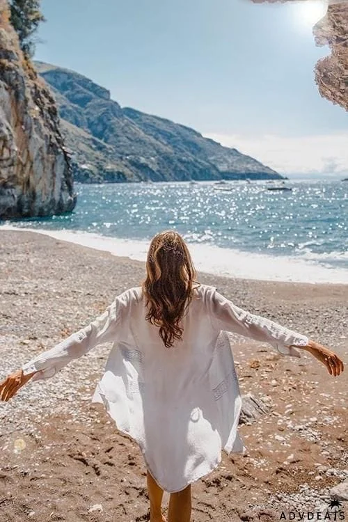 Hollow Button Cover Shirt Dress