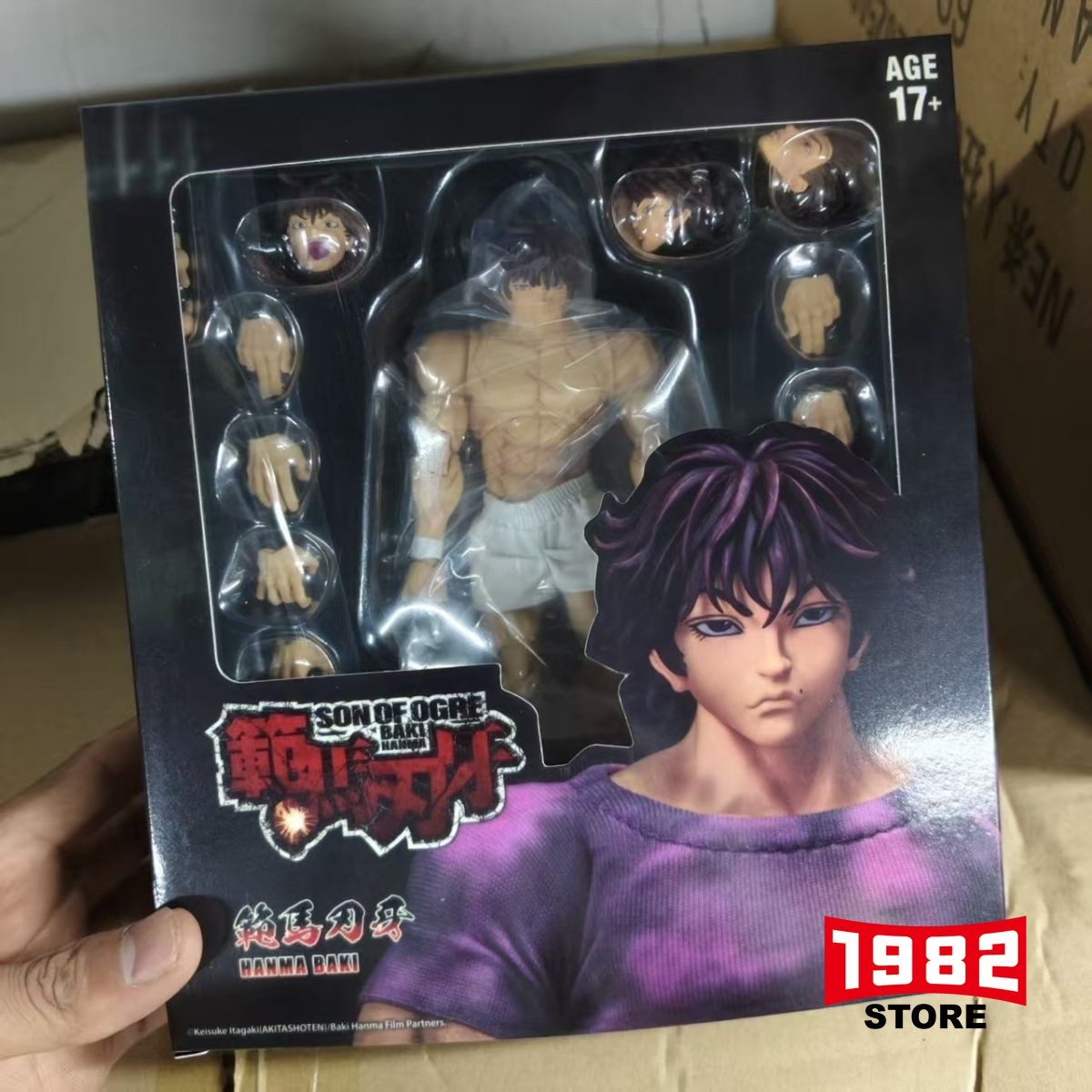 Storm Toys Hanma Baki 1/12 K Ver. Comic Action Figure Collectible Model Toy Cloth Outfit Articulated Joints