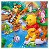 Winnie Pooh - Runde Bohrer Diamant Malerei 30*30CM