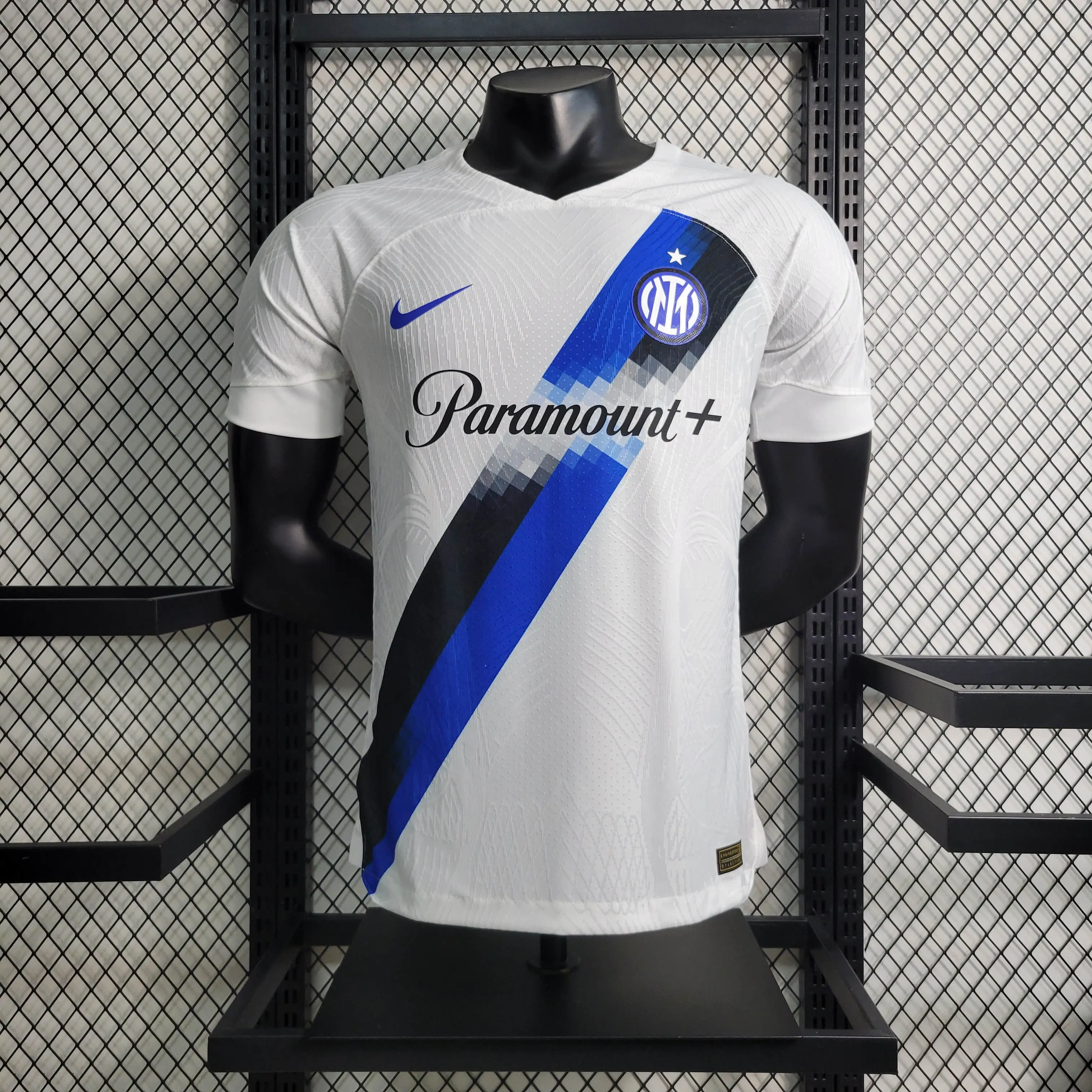 2023-2024 player Inter Milan Away Paramount sponsor Football Shirt 1:1 Thai Quality