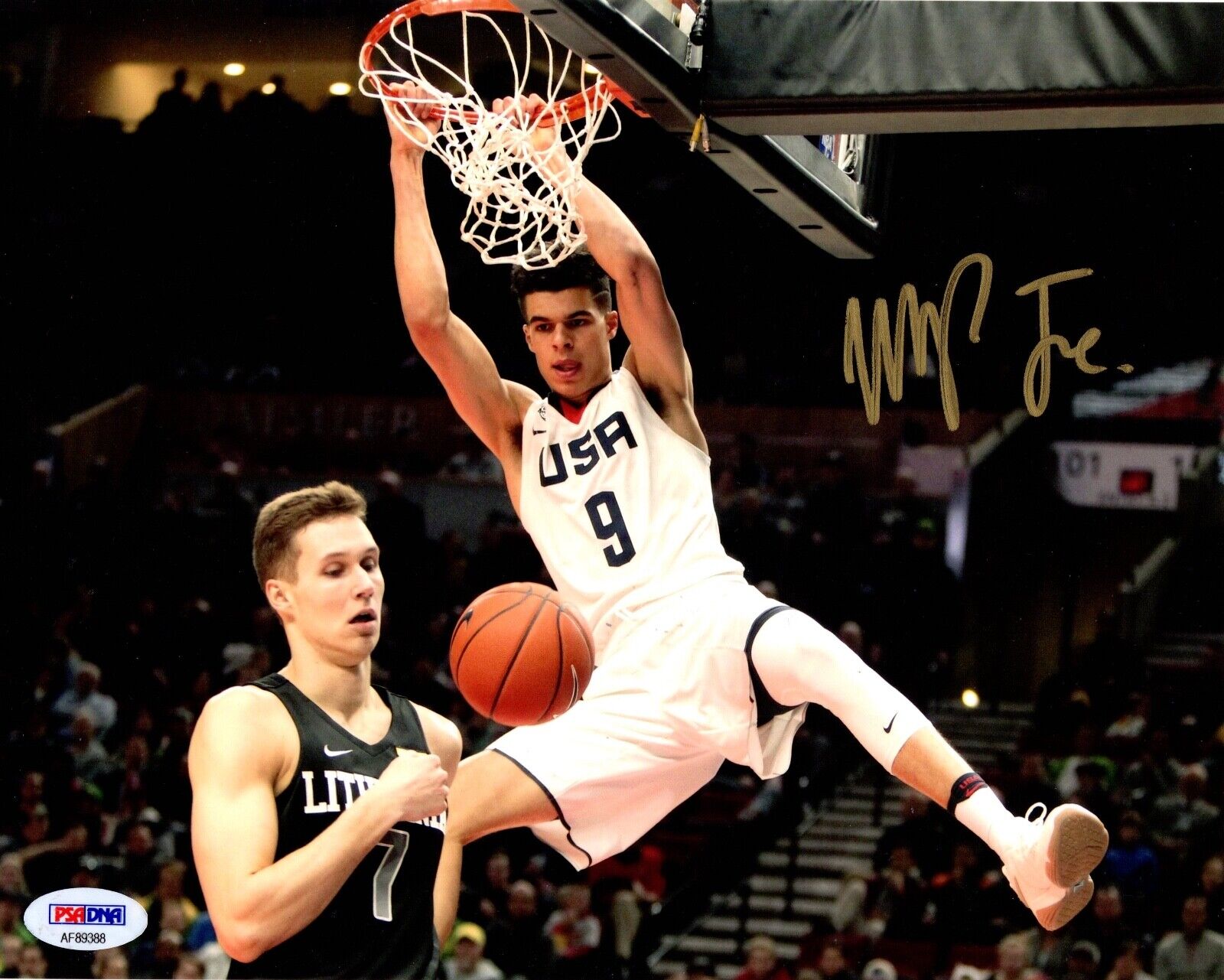 Michael Porter Jr. autographed signed 8x10 Photo Poster painting NBA Denver Nuggets PSA COA